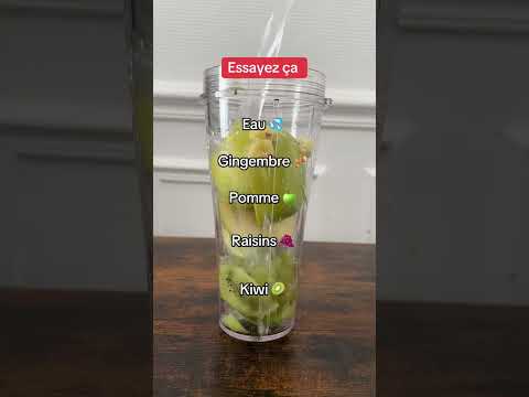 Recette Smoothie pomme gingembre