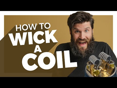 How to Wick a Vape Coil Properly - A Tutorial on RDA Coil Wicking