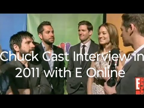 Chuck Cast Interview: Zachary Levi, Yvonne Strahovski, Joshua Gomez, Ryan McPartlin with E Online!