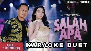 Download lagu KARAOKE DUET SALAH APA - Difarina Indra Adella Ft. Fendik Adella - OM ADELLA mp3