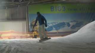 preview picture of video 'Snow World Hotel Landgraaf December 2014 Snowworld Snowboarding Sanyo Xacti CG10'