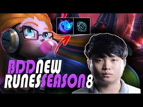 LZ BDD Zoe Mid - Season 8 New Runes