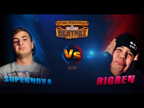 1/2 SUPERNOVA vs BIG BEN ▸ 2014 BELGIAN BEATBOX CHAMPIONSHIP