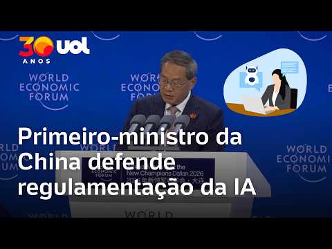 China diz que mundo pode ‘perder o controle’ sobre a IA e defende regulamentação das tecnologias