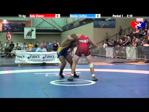 Kyle Chene vs. Nestor Taffur at 2013 ASICS University Nationals - FS