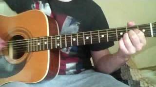 Turbulence acoustic guitar cover (Bowling For Soup)