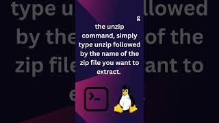 Unzip a Zip File on Ubuntu Linux #extract #unzip #zip #linux #ubuntu #command #terminal #commandline