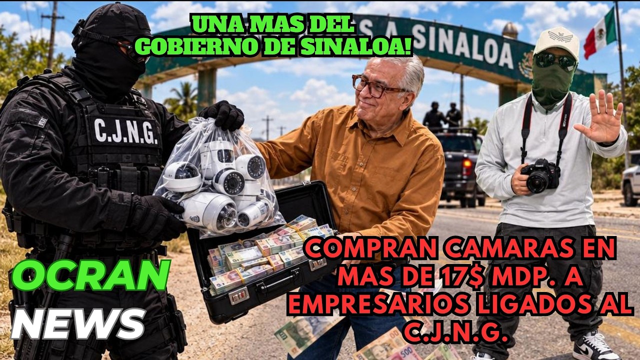 Gobierno de Sinaloa compra equipo de seguridad en 17$MDP a empresarios ligados al C.J.N.G.