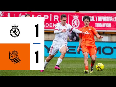 HIGHLIGHTS | Liga Hypermotion 25-26 | J20 | Cultural y Deportiva Leonesa 1-1 Sanse | Real Sociedad