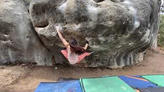 Video thumbnail of Baldwin Bash, V7. Joe's Valley