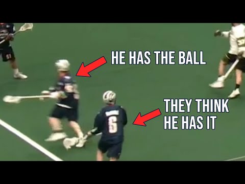 Lacrosse hidden ball trick, a breakdown