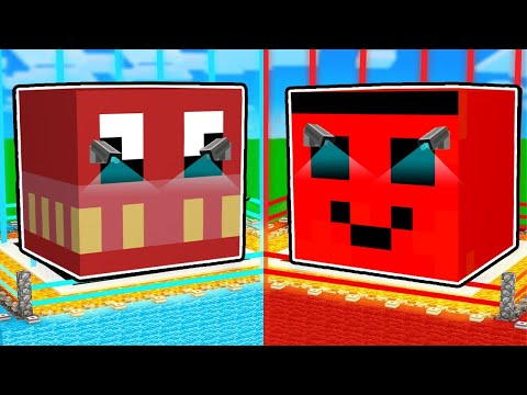 SAMET vs BOXY BOO THE SAFEST CENTER!! -Minecraft