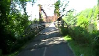 preview picture of video 'Norwottuck Trail Northampton Hadley Bridge May 2009'
