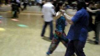 Chicho Frumboli e Juana Sepulveda ballano in Milonga al CUS di Catania 17/4/2010 (Video 2)