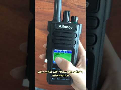 #AilunceHD1 dual band dmr #fpp amateur radio - part 6 (how to set a simplex dmr channel)