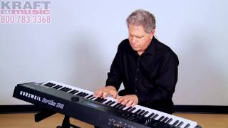 Video thumbnail for Kraft Music - Kurzweil Artis SE Stage Piano Demo with Chris Martirano by Kraft Music
