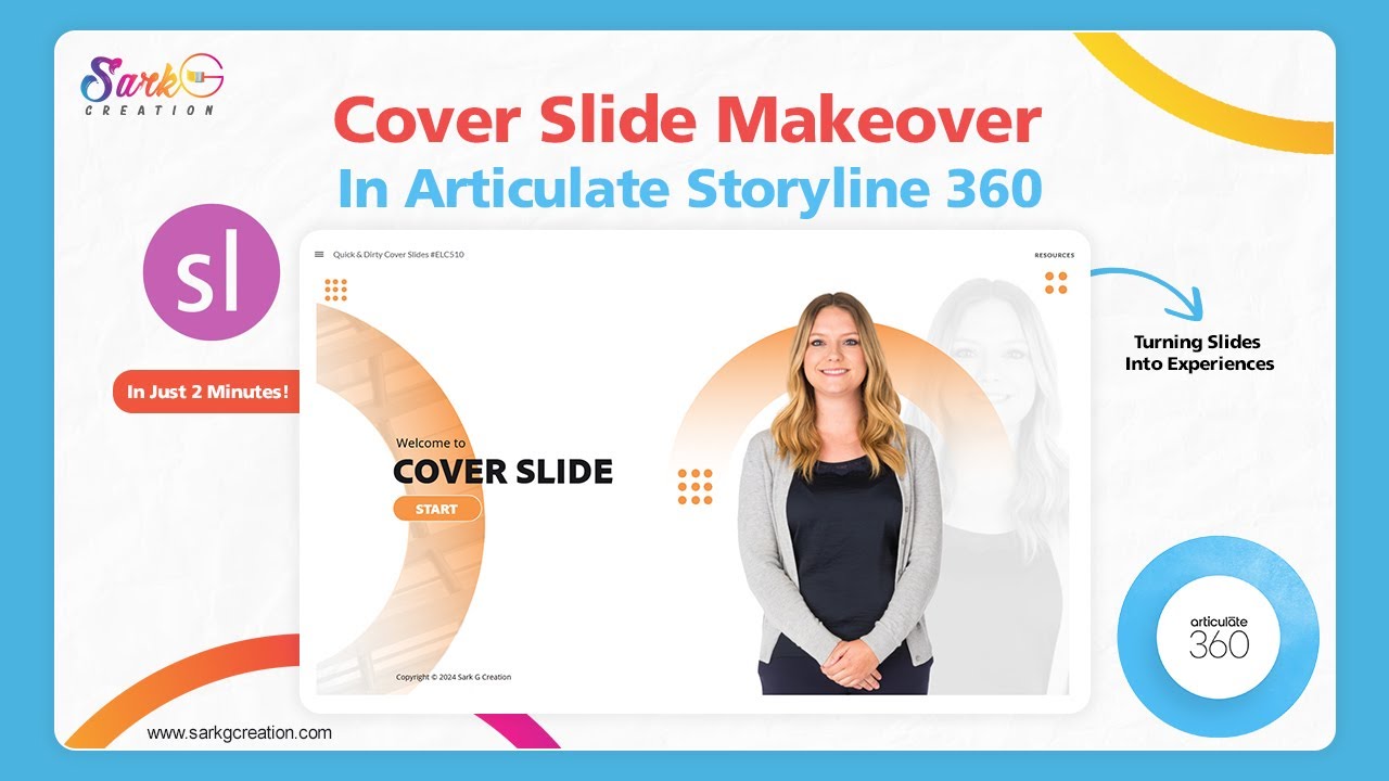 Cover Slide Makeover in eLearning