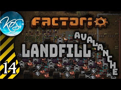 Factorio Landfill Avalanche! Ep 14: SCIENCE RECONFIGURATION - Production Scrap 2 mod - MP Gameplay
