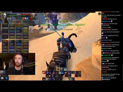 Asmongold Does Alterac Valley With Mcconnell on WoW Classic While Also Having Internet Problems