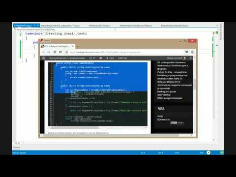 dotNetConfPL 2014: Maciej Aniserowicz - Testy jednostkowe w praktyce, vol 2