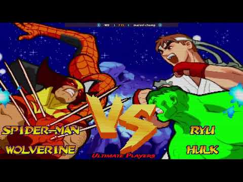 Marvel Super Heroes VS Street Fighter - -WD (BRA) VS marvel-champ (USA) - FT5