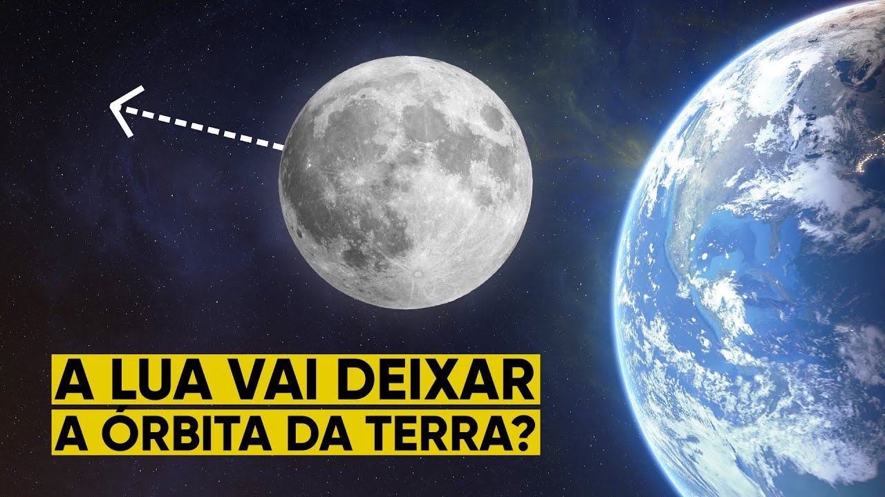 Por que a Lua está se afastando da Terra?