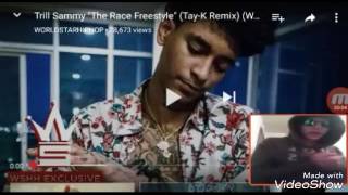 Reaction to Trill Sammy the race remix