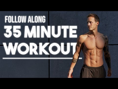 35 Minutes Bodyweight Workout to do Anywhere Anytime! [NO EQUIPMENT]