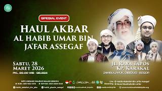 Download lagu 🔴LIVE | Haul Akbar Al Habib Umar Bin Jafar Assegaf | Jln Raya Tapos , Cibedug, Bogor | 28 Maret 2026 mp3