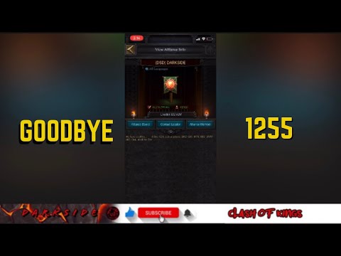 Clash of kings: GOODBYE 1255❤️