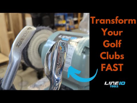 Transform Your Golf Clubs in 5 MIN with a Bench Grinder, Full DIY Buffing Polishing Guide Tutorial