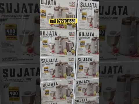 Sujata Powermatic Plus 900 Watts Juicer Mixer Grinder