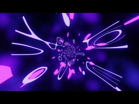 VJ LOOP NEON Pink Purple Abstract Background Video Simple Lines Pattern - Motion 4k Screensaver