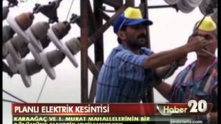 PLANLI ELEKTRİK KESİNTİSİ