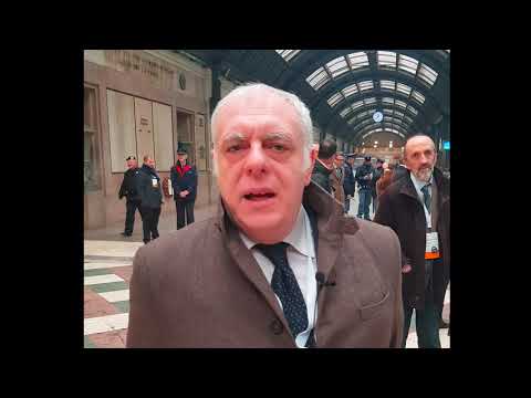FNM - Intervento di Andrea Gibelli per la consegna del 14° treno da Trenitalia a Trenord