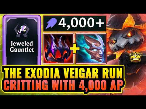 Hydrogεn Bơmb Veigar: 4000 AP + Jeweled Gauntlet Highroll Build | League Arena Gameplay
