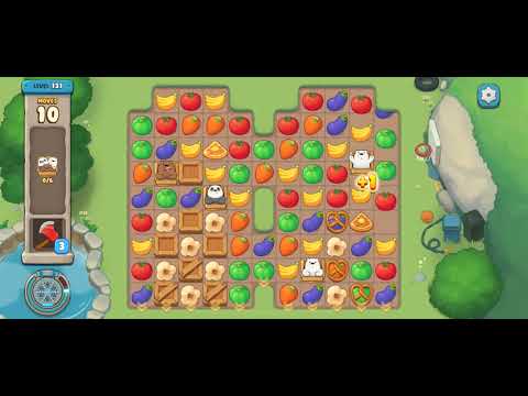 [Gameplay] We Bare Bears Match3 - Level 131 (No Boosters)