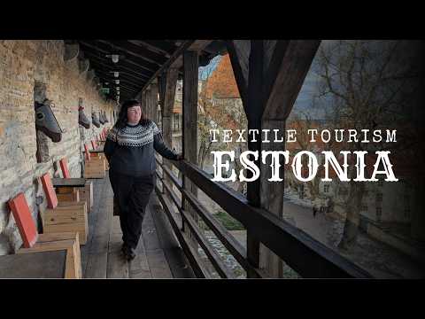 Exploring Tallinn’s Colorful Yarn and Medieval Secrets! Estonia Travel Vlog