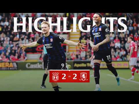 AFC Association Football Club Wrexham 2-2 FC Middl...