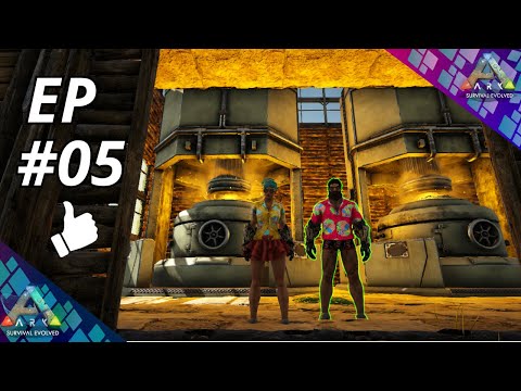 ARK SURVIVAL # 05  FORJA INDUSTRIAL E FARME INFINITO