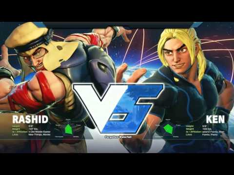 Street Fighter 5 Tournament: Winter Brawl X Pools - Diaphone (Rashid) vs KDZ (R. Mika; Ken)