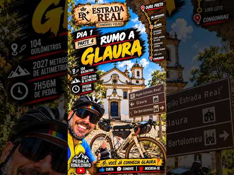 🚴 Rumo a GLAURA pela Estrada Real! 🇧🇷 | Gravel no Caminho Velho – Dia 1 Parte 4 #shorts  #viral