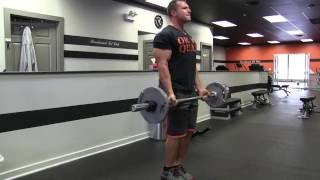 Eccentric Barbell Bicep Curl