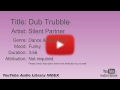 Dub Trubble Silent Partner Dance Electronic Funky YouTube Audio Library BGM
