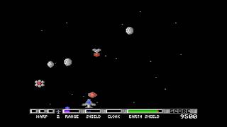 'Planet Smashers 7800' Game Capture from Evercade (Atari Collection 2 Cartridge)