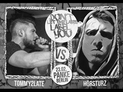 Tommy2Late vs Hörsturz // DLTLLY RapBattle (Berlin) // 2017