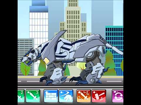 Smilodon# Dino Robot Corps + Robot Dinosaurs | DG5l1lgaine