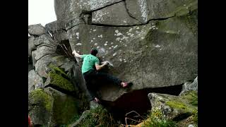 Video thumbnail: An Extra Pound of Musclin Man, 8a. Peak District