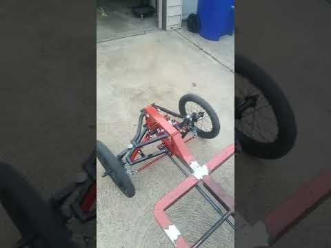 3 wheel trike tilt and steering
