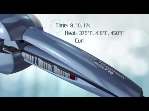 BABYLISS MIRACURL Canada STEAMTECH CURLING IRON STEAM INFUSION